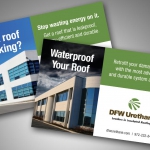 Direct mail campaign for DFW Urethane